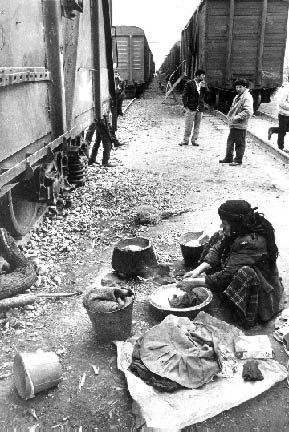 Azerbaijani refugees from Karabakh