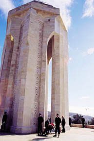 Martyrs' Alley in Baku, Azerbaijan