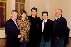 Michael Hoomani, Sophie Marceau, Pierce Brosnan 