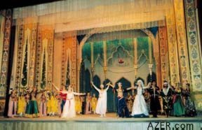 Ballet in Azerbaijan - Maiden's Tower