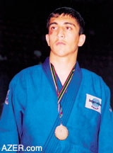 (Left) Gold medalist Elman Nasibov - 55 kg; (Right) Gold medalist Elman Karimov - 60 kg