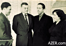 haji khanmammadov, dmitri shostakovich, aghabaji rezayeva, rauf hajiyev